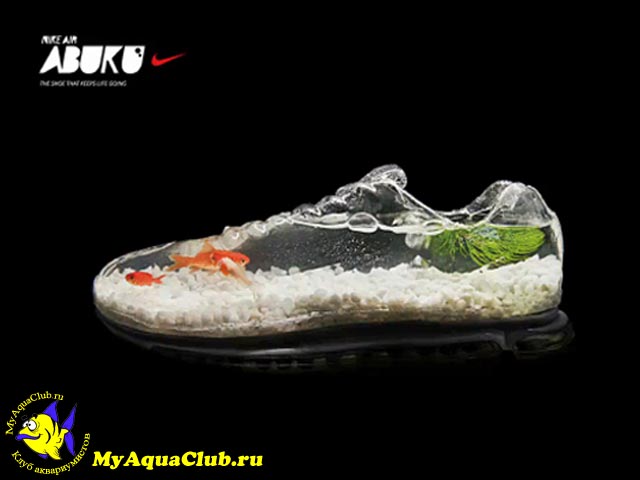 Nike Air Abuku - аквариум в кроссовке